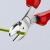 Knipex 74 05 160 Szczypce tnące boczne o zwiększonym przełożeniu