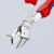 Knipex 74 05 250 Szczypce tnące boczne o zwiększonym przełożeniu