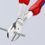 Knipex 74 05 250 Szczypce tnące boczne o zwiększonym przełożeniu