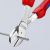 Knipex 74 05 250 Szczypce tnące boczne o zwiększonym przełożeniu