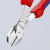 Knipex 74 05 250 Szczypce tnące boczne o zwiększonym przełożeniu