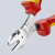 Knipex 74 06 160 Szczypce tnące boczne o zwiększonym przełożeniu