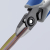 Knipex 79 02 125 Precyzyjne szczypce tnące boczne dla elektroników