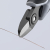 Knipex 79 22 125 ESD Precyzyjne szczypce tnące boczne dla elektroników ESD