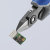 Knipex 79 42 125 Z Precyzyjne szczypce tnące boczne dla elektroników