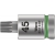 Wera 8767 B HF TORX® Klucz nasadowy Zyklop 3/8" z funkcją przytrzymywania TX 45x38.5