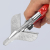 Knipex 94 35 215 Nożyce do cięcia ukośnego do profilów z tworzyw sztucznych i gumy
