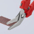 Knipex 95 05 185 Nożyczki uniwersalne
