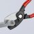 Knipex 95 11 200 Nożyce do kabli z podwójnym ostrzem
