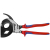 Knipex 95 32 320 Nożyce do kabli (trójstopniowy mechanizm zapadkowy)