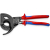 Knipex 95 32 320 Nożyce do kabli (trójstopniowy mechanizm zapadkowy)