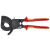 Knipex 95 36 250 Nożyce do kabli z mechanizmem zapadkowym VDE