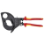 Knipex 95 36 280 Nożyce do kabli z mechanizmem zapadkowym VDE