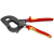 Knipex 95 36 320 Nożyce do kabli (trójstopniowy mechanizm zapadkowy) VDE