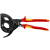 Knipex 95 36 320 Nożyce do kabli (trójstopniowy mechanizm zapadkowy) VDE