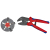 Knipex 97 33 01 MultiCrimp Szczypce do zagniatania z magazynkiem i 3 matrycami