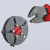 Knipex 97 33 01 MultiCrimp Szczypce do zagniatania z magazynkiem i 3 matrycami