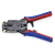Knipex 97 51 12 Szczypce do zagniatania wtyków telefonicznych typu Western