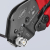 Knipex 97 52 10 Szczypce do zagniatania