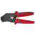 Knipex 97 52 14 Szczypce do zagniatania model krótki
