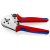 Knipex 97 52 65 Szczypce z matrycą czterotrzpieniową do zagniatania styków wtykowych okrągłych