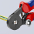 Knipex 97 53 04 Samonastawne szczypce do zagniatania tulejek