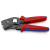 Knipex 97 53 08 Samonastawne szczypce do zagniatania tulejek
