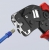 Knipex 97 53 09 Samonastawne szczypce do zagniatania tulejek