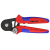 Knipex 97 53 14 Samonastawne szczypce do zagniatania tulejek