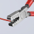 Knipex 97 61 145 A Szczypce do zagniatania tulejek kablowych