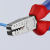 Knipex 97 62 145 A Szczypce do zagniatania tulejek kablowych