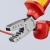 Knipex 97 68 145 A Szczypce do zagniatania tulejek kablowych VDE