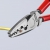 Knipex 97 71 180 Szczypce do zagniatania tulejek kablowych